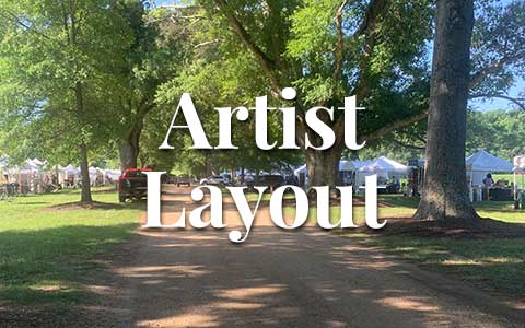 Arts in the Middle artist layout